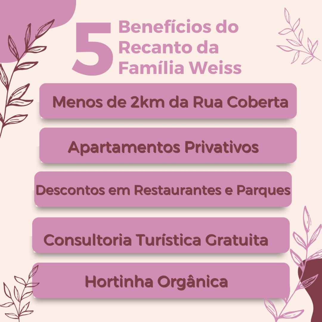 Recanto Familia Weiss Грамаду Екстериор снимка